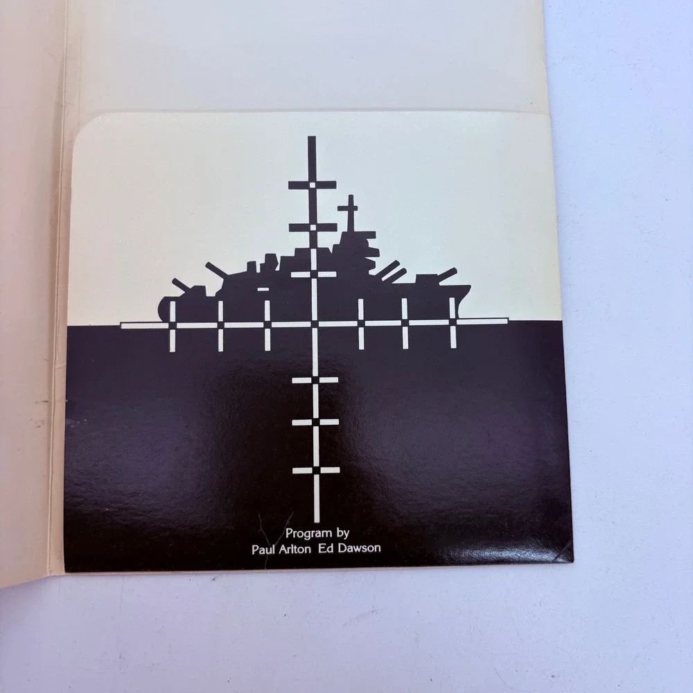 GATO WWII Submarine Simulation IBM PC Floppy Disk 1987 Vintage